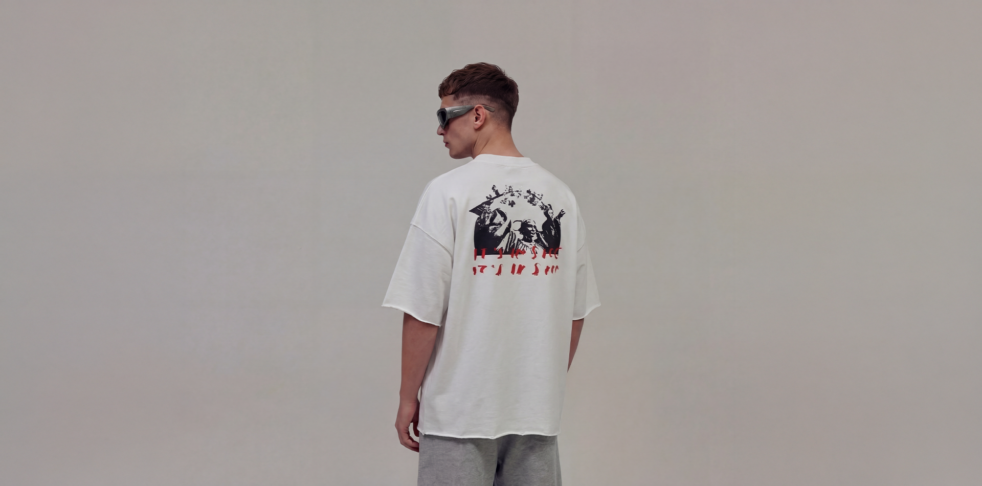 ОВЕРСАЙЗ ФУТБОЛКА "Its Inside" Білий