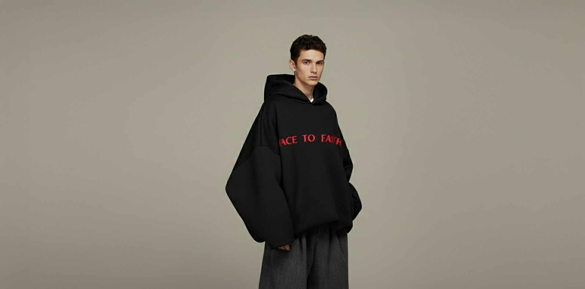 sou◡̈*. Zoho – Оверсайз худі з принтом 