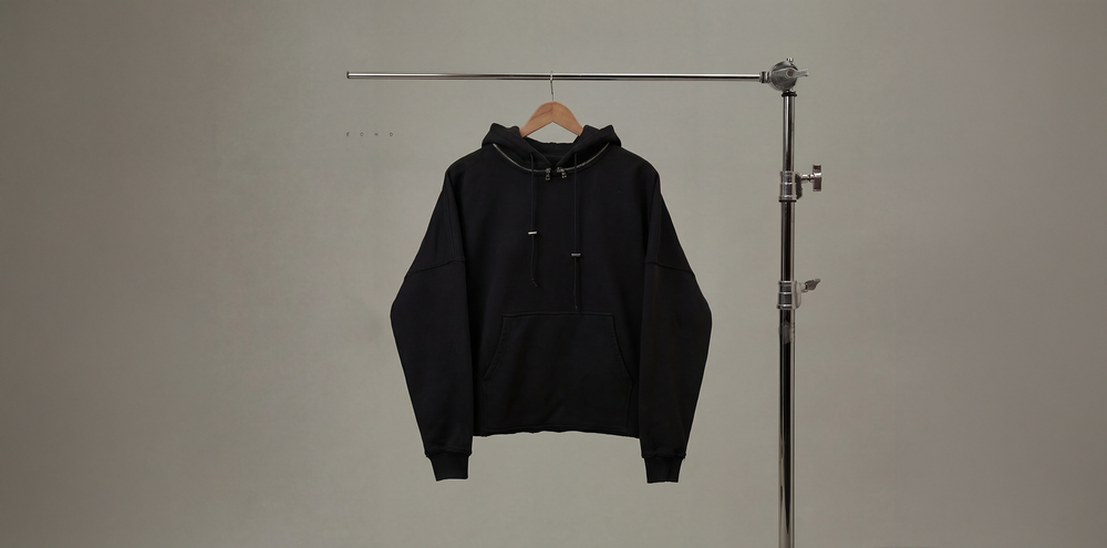 TOO Zoho – Heavyweight Zip Hoodie 550 - Чорний