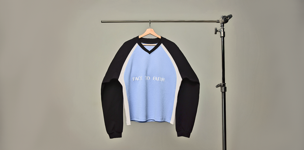 Світшот “FACE TO FAITH” Комбінований