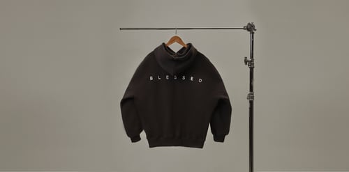 Худі "BLESSED" Графіт
